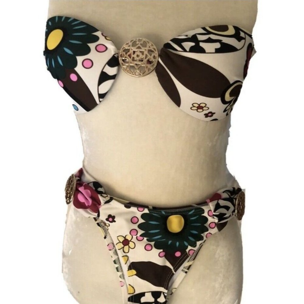 Bikini Swimsuit Women Two Piece Bathing Set Padded Swimwear High Quality Sexy